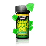 LOOPER THC-A ULTRA POTENT FULL SPECTRUM GUMMIES 500MG 20CT JAR - GREEN APPLE OG