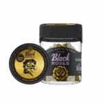 Black Roses Premium Ultra Exotic THC-A Flower 3.5g Jar Head Hunter Indica