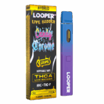 LOOPER LIVE BADDER THC-A 3G DISPOSABLE - CANDY CHROME HYBRID