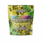 Mamanita Pineapple Magic Gummies Mushroom Candy 10pcs 800mg 8000mg Per Pkg