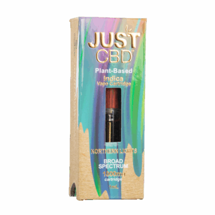 JUST CBD BROAD SPECTRUM 1000MG 2G CARTRIDGE - NORTHERN LIGHTS INDICA