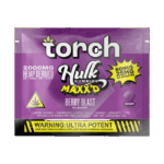 Torch Hulk Gummies Maxx’d 2000mg + 25mg D9 Booster 3ct Berry Blast