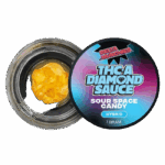 Delta Munchies THC-A Diamond Sauce Sour Space Candy Hybrid