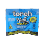 Torch Hulk Gummies Maxx’d 2000mg + 25mg D9 Booster 3ct Sour Blue Razz