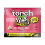 Torch Hulk Gummies Maxx’d 2000mg + 25mg D9 Booster 3ct Watermelon Lemonade