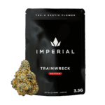 Imperial THC-A Exotic Flower Fakies 3.5g Train Wreck Sativa