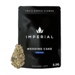 Imperial THC-A Exotic Flower Fakies 3.5g Wedding Cake Indica