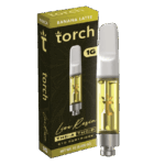 Torch Live Resin 1g Cartridge Banana Latte Indica