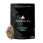 Imperial THC-A Exotic Flower Zaza 3.5g 24 Karat Hybrid