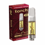 Torch Live Resin 1g Cartridge Strawberry Tangie Sativa