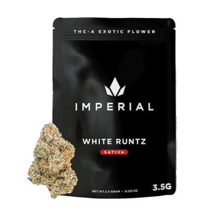 Imperial THC-A Exotic Flower Zaza 3.5g White Runtz Sativa