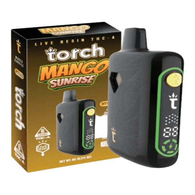 49_d9dfe84c-dd7a-4452-b915-2651da2e81af Torch Live Resin THC-A 6g Disposable Mango Sunrise Hybrid - Image 1