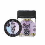 Black Roses Premium Exotic THC-A Flower 3.5g Jar Ice Cream Cookies Hybrid
