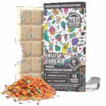 TRE House Magic Mushroom Microdose Fruity Cereal 15 Square Bars 50g 1.76oz