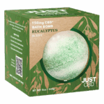 JUST CBD BATH BOMBS 150MG - EUCALYPTUS