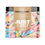 JUST CBD GUMMIES 1000MG - SOUR WORMS