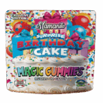 Mamanita Birthday Cake Magic Gummies Mushroom Candy 10pcs 800mg 8000mg Per Pkg