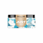 JUST CBD GUMMIES 250MG - BLUE RASPBERRY RINGS