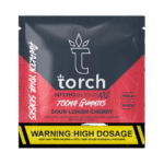 Torch Nitro Blend XXL 700mg Gummies Sour Lemon Cherry