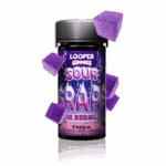 LOOPER THC-A ULTRA POTENT FULL SPECTRUM GUMMIES 500MG 20CT JAR - SOUR GRAPE