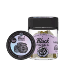Black Roses Premium Exotic THC-A Flower 3.5g Jar Oreoz Hybrid