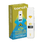 Torch THC-A 1g VVS Diamond Blend Disposable Super Lemon Haze Sativa