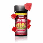 LOOPER THC-A ULTRA POTENT FULL SPECTRUM GUMMIES 500MG 20CT JAR - STRAWBERRY KUSH