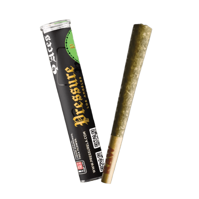 9_efec81cb-4b30-4a92-8aed-c30619c883b2 Pressure LA Aces Infused Pre-Rolls 1g Sour Pebbles Sativa - Image 1
