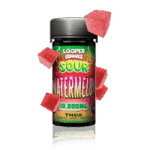 LOOPER THC-A ULTRA POTENT FULL SPECTRUM GUMMIES 500MG 20CT JAR - SOUR WATERMELON