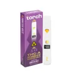 Torch THC-A 1g VVS Diamond Blend Disposable Amnesia Haze Sativa