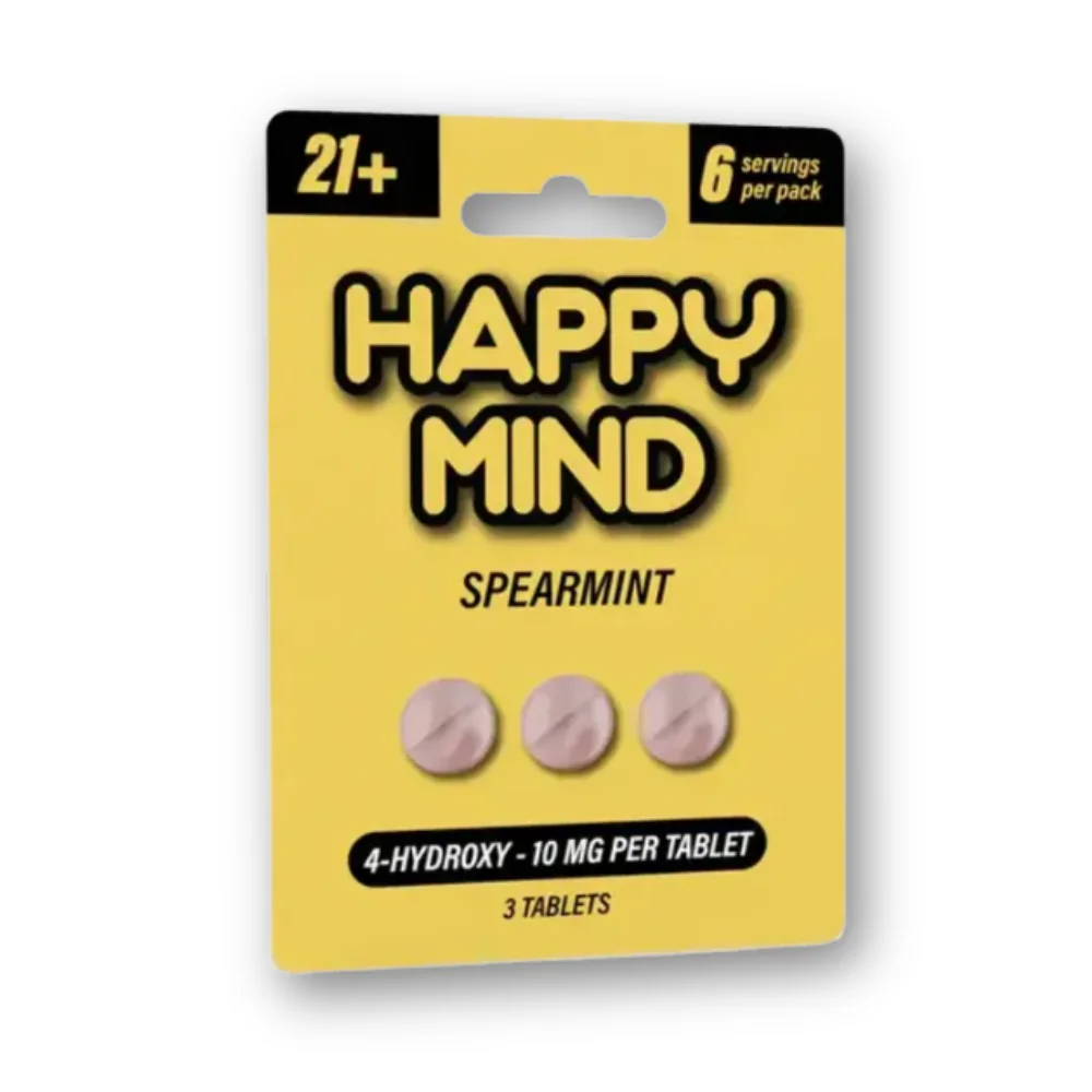 HappyMindMicrodosing4-OHTablets Happy Mind Synaptic Surge 4-OH Tablets - Image 1