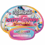 Mamanita Cotton Candy Magic Gummies Mushroom Candy 2pcs 800mg 1600mg Per Pkg