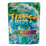 Mamanita Tropical Blast Magic Gummies Mushroom Candy 2pcs 800mg 1600mg Per Pkg
