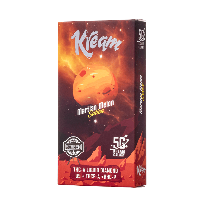 kream_galaxy_thc-a_disposable_5g_-_martian_melon KREAM GALAXY LIQUID DIAMOND THC-A 5G DISPOSABLE - MARTIAN MELON SATIVA - Image 1