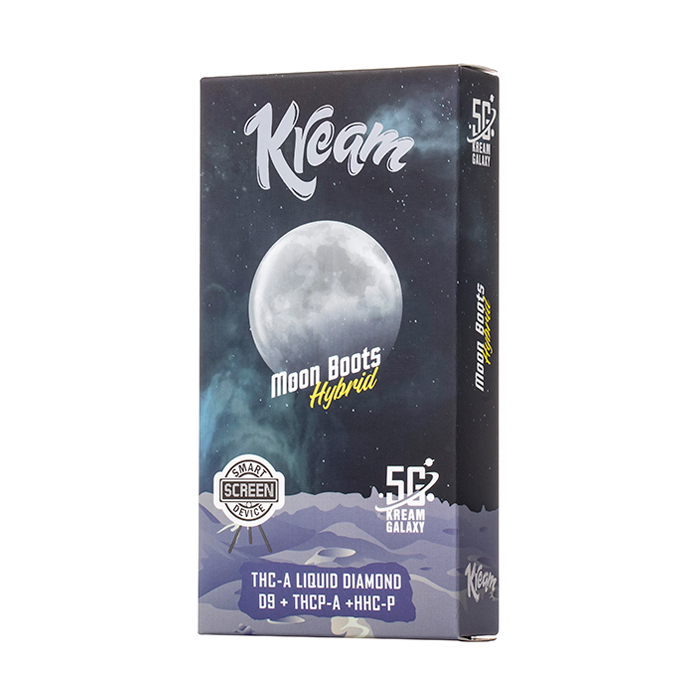 kream_galaxy_thc-a_disposable_5g_-_moon_boots KREAM GALAXY LIQUID DIAMOND THC-A 5G DISPOSABLE - MOON BOOTS HYBRID - Image 1