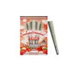 MUNCHIES THC-A DIAMOND PREROLLS 5PK – STRAWBERRY COUGH HYBRID