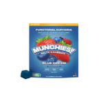 DELTA MUNCHIES FUNCTIONAL EUPHORIA DELTA 9 BOOSTED GUMMIES - BLUE DREAM SATIVA - PLAYFUL 20CT - Seven Tech