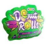 DOZO - THC A DONUT PRE-ROLLS - 2 COUNT - VENOM OG - INDICA - Seven Tech