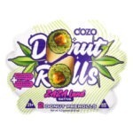 DOZO - THC A DONUT PRE-ROLLS - 2 COUNT - ZAZA LAND - SATIVA - Seven Tech