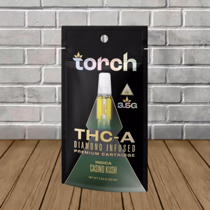TORCH DIAMOND INFUSED PREMIUM THC-A CARTRIDGE 3.5G - Image 3