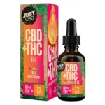 JUST CBD OIL TINCTURE FULL SPECTRUM CBD+THC - 2400MG CBD/150MG THC